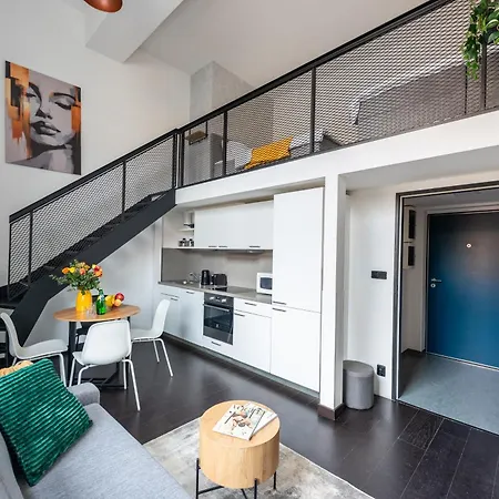 Apartment Loft 2-Room Studios I Metro I Near The Center I Karlin *