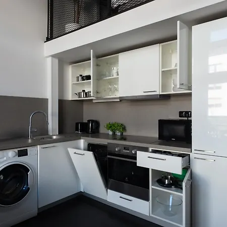 Apartment Loft 2-Room Studios I Metro I Near The Center I Karlin